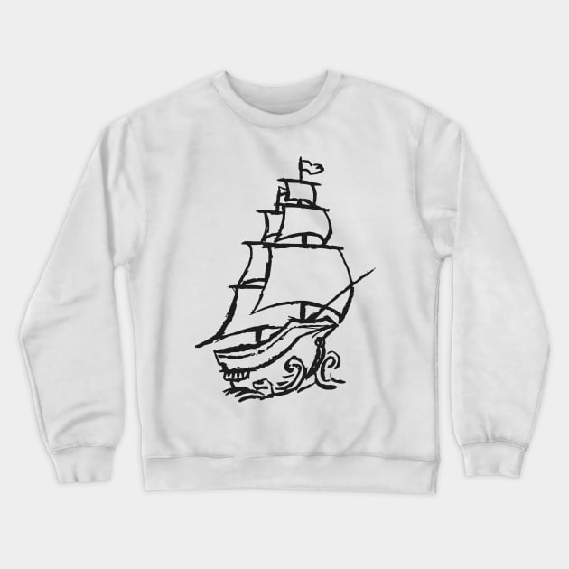 Tampa Bay Bucanneeers 13 Crewneck Sweatshirt by Very Simple Graph